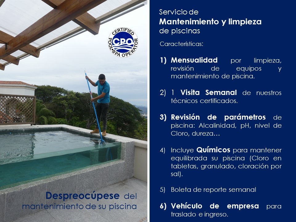 MANTENIMIENTO PISCINA DE LA FUENTE